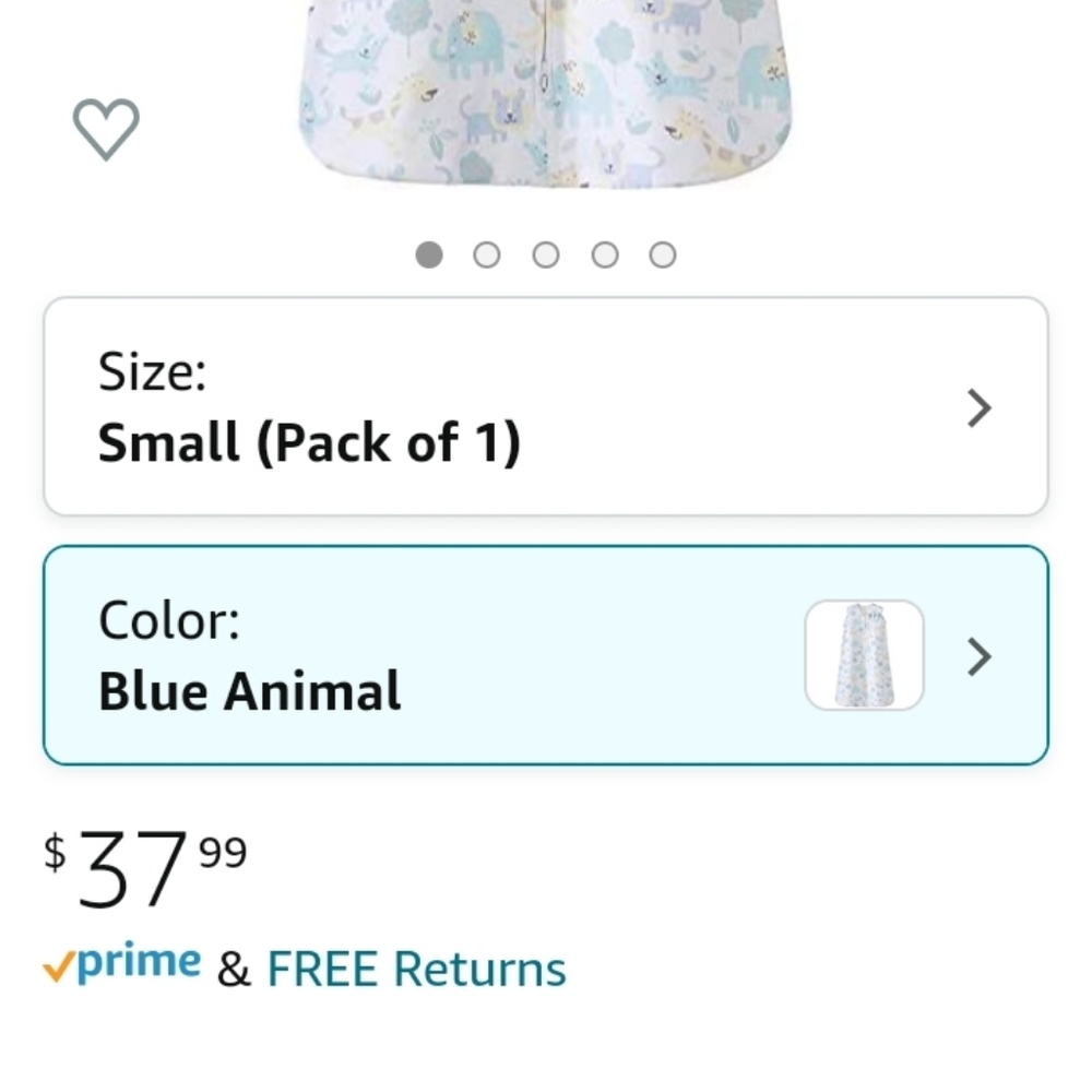 Halo platinum sleep sack